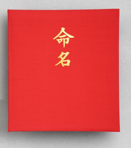 命名ファイル 赤
