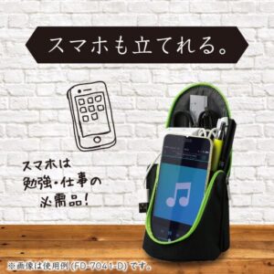 スマホも立てれるスマスタペンケース 通販