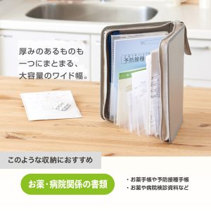 おかたづけファイル 名入れ